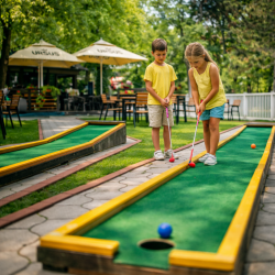 mini golf activitati copii